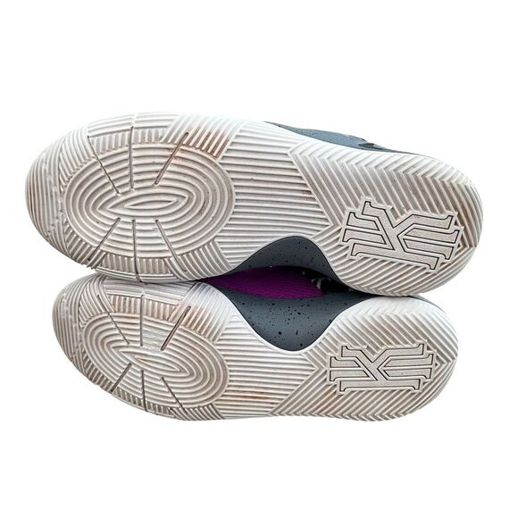 Nike Kyrie 2 NikeID Black/Gray Purple Basketball J.B.Y Sneakers - Picture 7 of 15